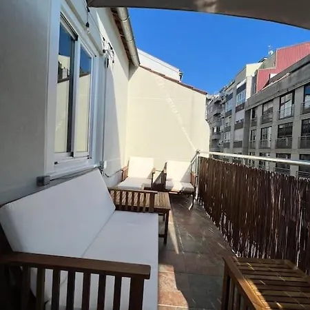 公寓 Atico Vintage Con Terraza